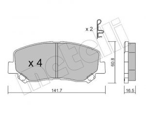 J/PLAQETTES DE FREIN AV MAZDA CX-5