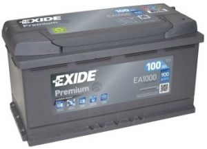 BATTERIE  EXIDE PREMIUM 100Ah 900A 353X175X190 EQ:H3